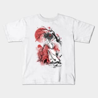 Geisha dream Kids T-Shirt